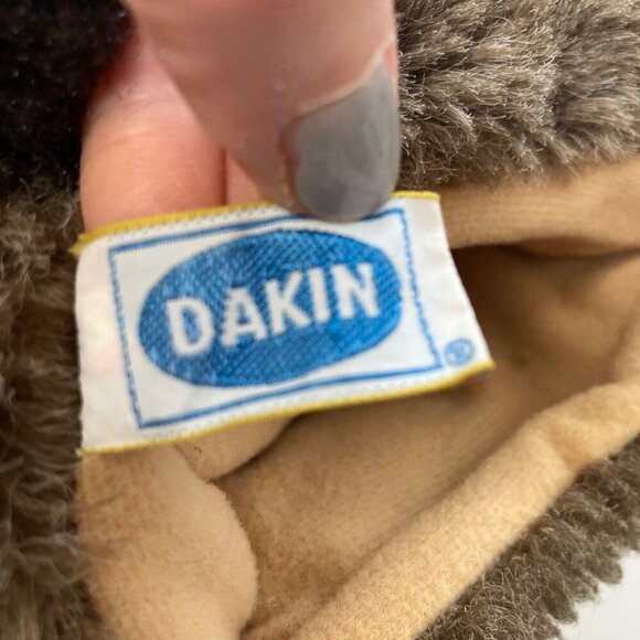 Vintage Dakin Animal Hand Puppets Raccoon Wolf Owl Koala Country Critters Pig - Picture 16 of 16